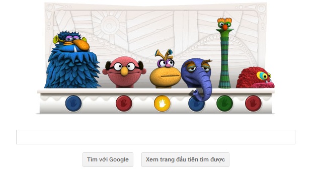 Những con rối - Logo Google hôm nay 24-09-2011