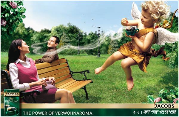 Một số ảnh quảng cáo ấn tượng quang cao ca phe sang tao doc dao