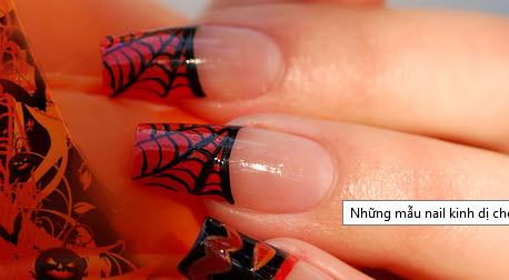 Những mẫu nail kinh dị cho Halloween