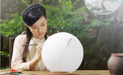 Midu đẹp trong sáng với tạo hình cổ trang