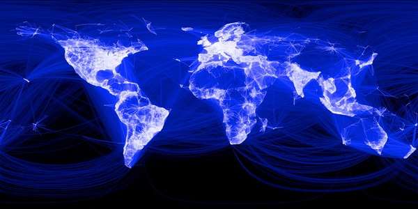 Việt Nam sáng rực trên bản đồ kết nối Facebook toàn thế giới