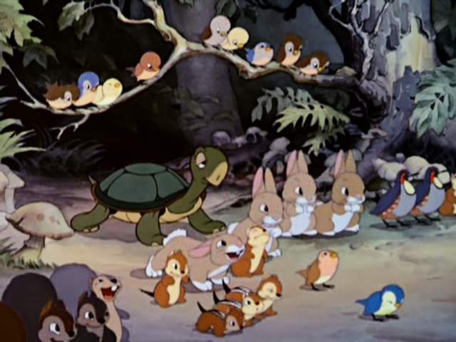 Trong suốt quá trình thực hiện bộ phim Bạch Tuyết và bảy chú lùn, Walt Disney đã đưa cả bầy thú đến studio nhằm chọn được âm thanh từ thú vật một cách trung thực nhất.