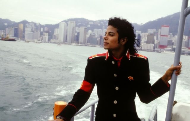Hình ảnh của Michael Jackson tại Trung Quốc năm 1987
