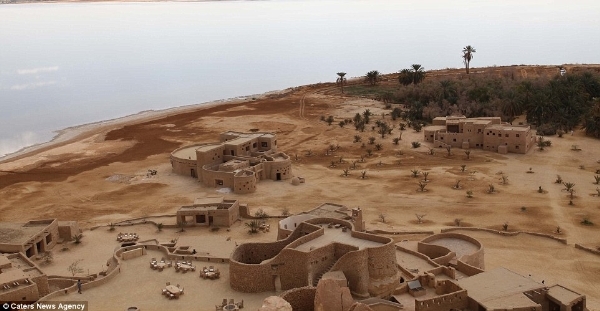 Khách sạn bằng cát độc đáo của Ai Cập