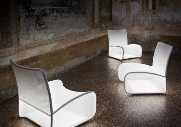 Nuvola di Luce: Chiếc ghế phát sáng độc đáo