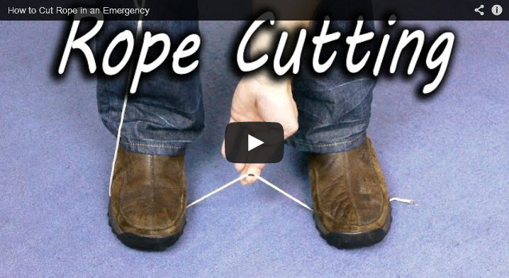 Mẹo hay cắt dây bằng tay không