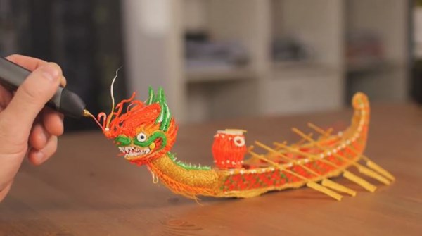 Chiếc bút vẽ 3Doodler tạo đồ vật độc đáo