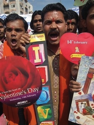 Nhiều quốc gia kì thị ngày valentine