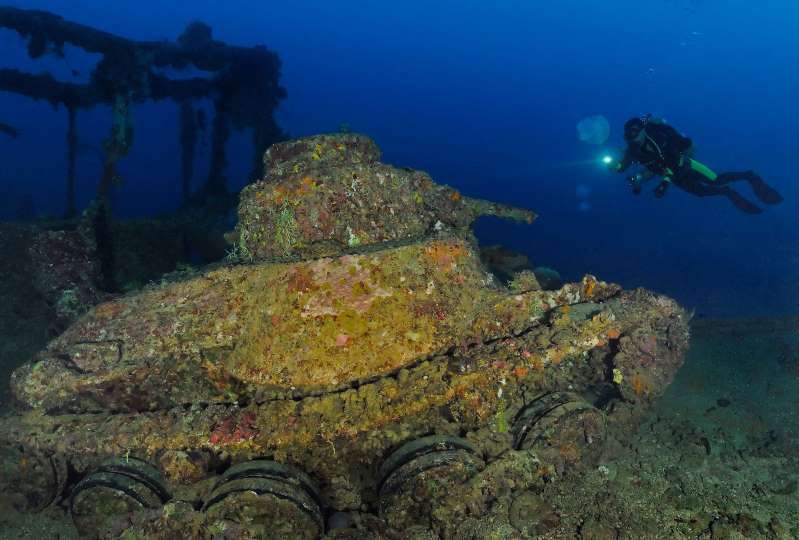 Lòng chảo Chuuk (hay Truk) ở Micronesia