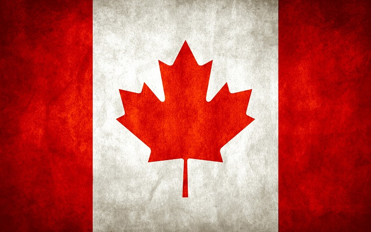 Cờ Canada có hình chiếc lá phong màu đỏ