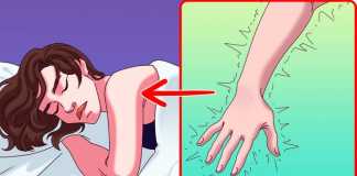 Tại sao cánh tay của bạn bị tê khi bạn ngủ ?!