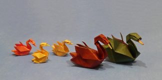 Những điều thú vị về nghệ thuật gấp giấy origami Nghệ thuật gấp giấy origami
