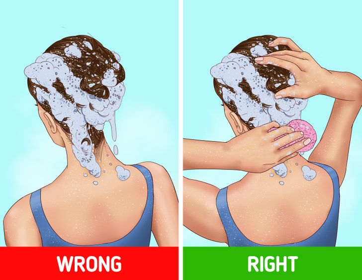 6 bộ phận cơ thể bạn có thể rửa sai khi tắm