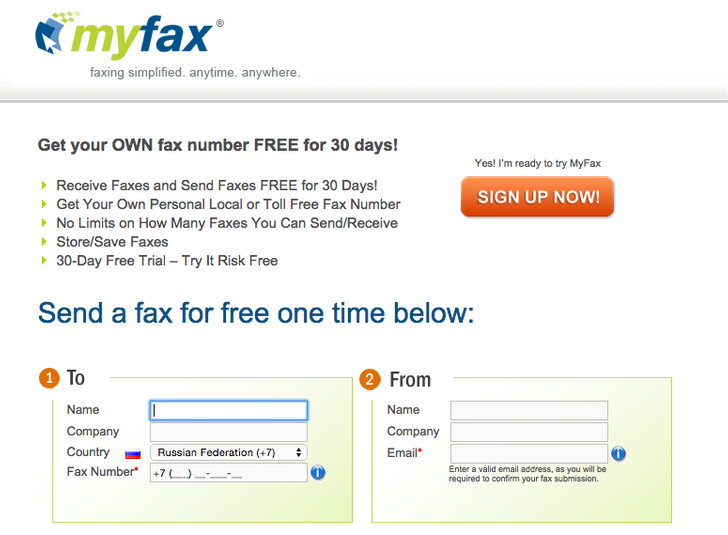 Cái tên khá dễ hiểu. Gửi fax miễn phí cho đồng nghiệp của bạn.