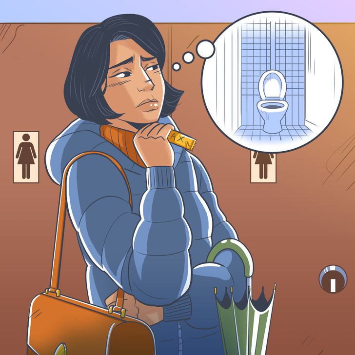 phụ nữ cần dành nhiều thời gian hơn trong nhà vệ sinh để thay băng vệ sinh. Và đôi khi nó không dễ dàng như bạn nghĩ.