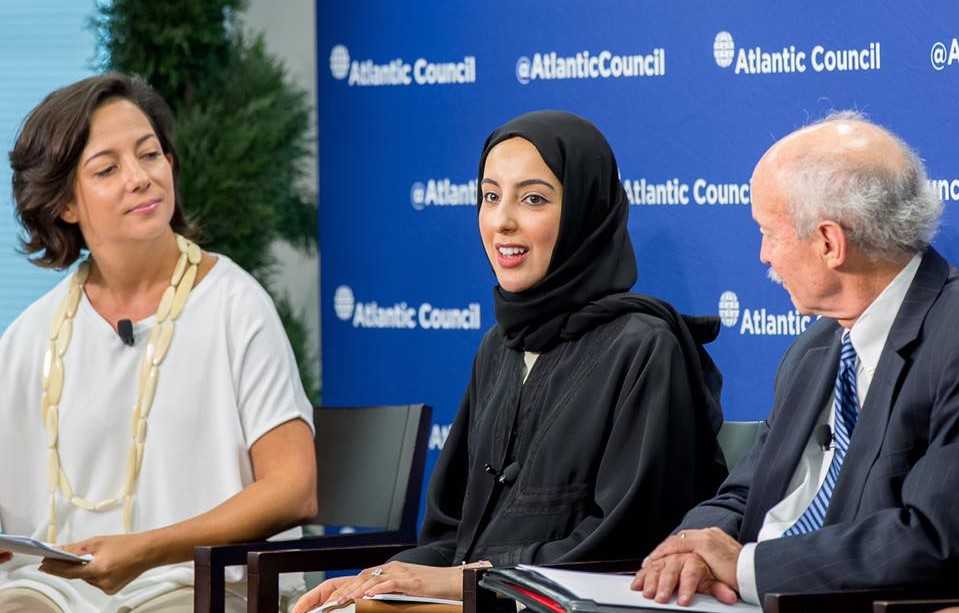 Shamma Al Mazrui, người hiện đang giữ chức Bộ trưởng Nhà nước về các vấn đề thanh niên