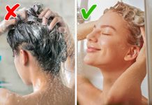 6 sai lầm làm hỏng mái tóc của bạn khi tắm