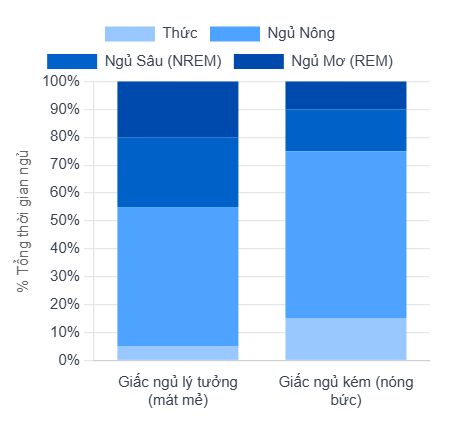 Ảnh Hưởng Lên Các Giai Đoạn Ngủ