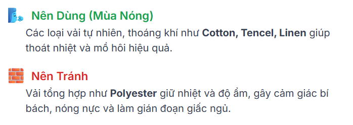 Chọn "Lớp Da Thứ Hai" Phù Hợp