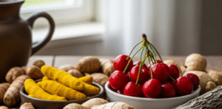 Những Thực Phẩm Tự Nhiên Giúp Giảm Đau Hiệu Quả Như Thuốc