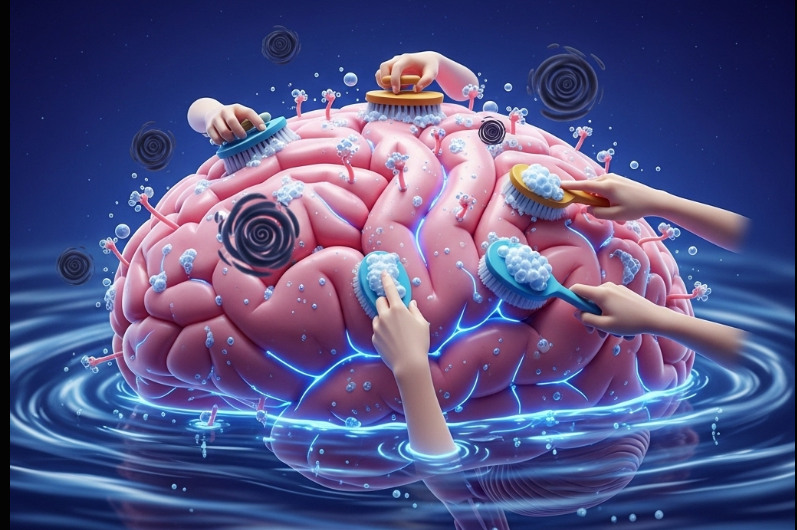 Não bộ "tắm rửa" chính nó khi bạn ngủ?