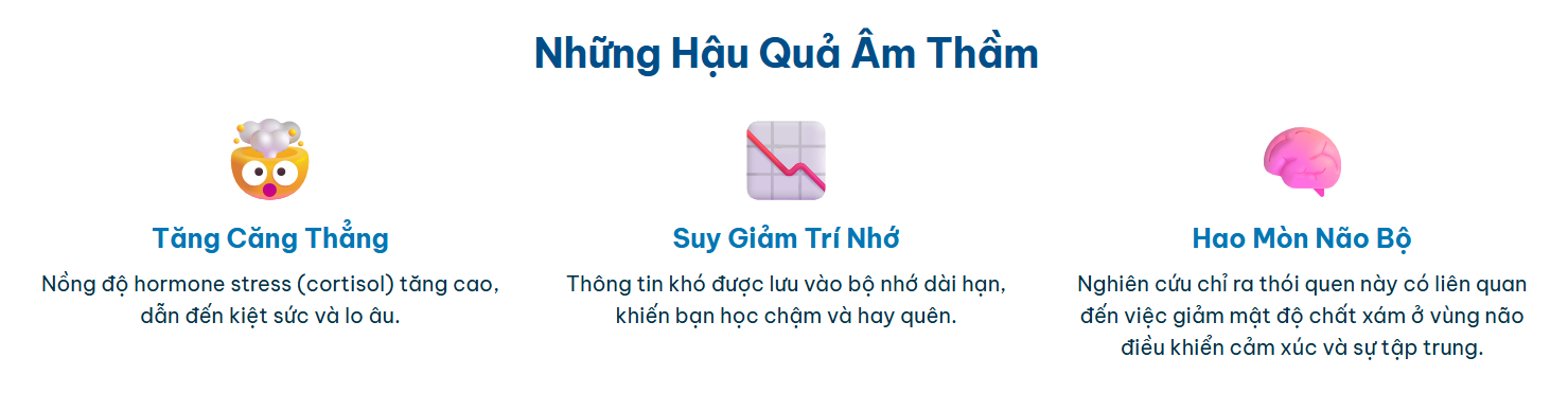 Những Hậu Quả Âm Thầm